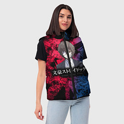 Женский жилет Bungou Stray Dogs, цвет: 3D-красный — фото 2