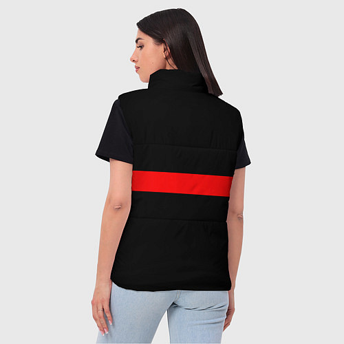 Женский жилет Шеф всегда прав / 3D-Черный – фото 4