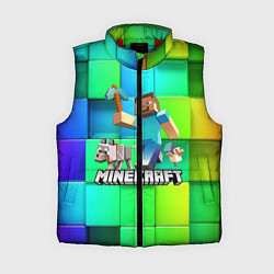 Женский жилет MINECRAFT, цвет: 3D-красный