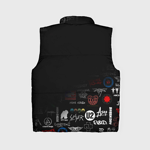 Женский жилет LINKIN PARK / 3D-Светло-серый – фото 2