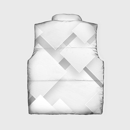 Женский жилет Геометрическая Абстракция / 3D-Светло-серый – фото 2