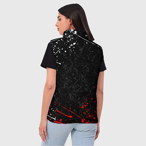 Женский жилет RESIDENT EVIL UMBRELLA / 3D-Черный – фото 4