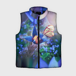Женский жилет Бабочка, цвет: 3D-черный