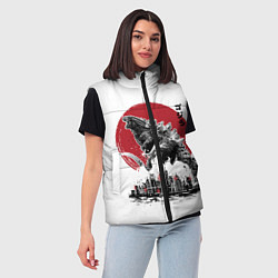 Женский жилет GODZILLA, цвет: 3D-черный — фото 2