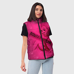 Женский жилет Пошлая МоллиЧР, цвет: 3D-черный — фото 2