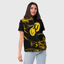 Женский жилет ПОШЛАЯ МОЛЛИ, цвет: 3D-светло-серый — фото 2