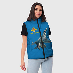 Женский жилет ВВС, цвет: 3D-черный — фото 2