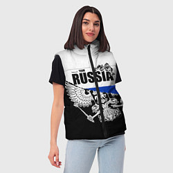 Женский жилет Russia, цвет: 3D-красный — фото 2