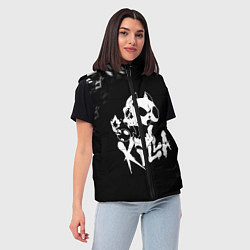 Женский жилет KILLER QUEEN, цвет: 3D-светло-серый — фото 2