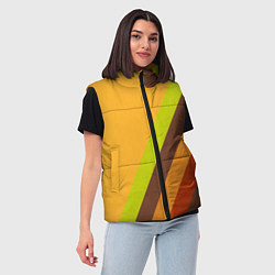 Женский жилет Fortnite Doggo, цвет: 3D-черный — фото 2