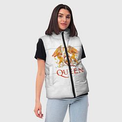Женский жилет Queen, цвет: 3D-светло-серый — фото 2