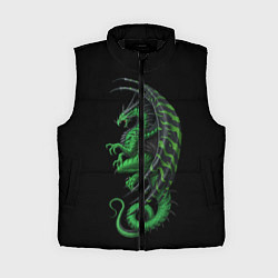 Женский жилет Green Dragon, цвет: 3D-черный