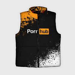 Женский жилет PORNHUB, цвет: 3D-красный