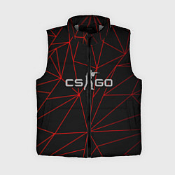 Женский жилет CSGO, цвет: 3D-светло-серый