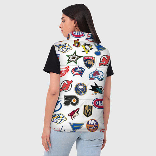 Женский жилет Daewoo / 3D-Черный – фото 4