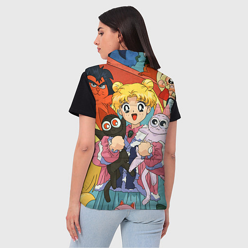 Женский жилет СЕЙЛОР МУН / 3D-Черный – фото 4