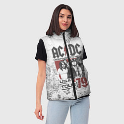 Женский жилет ACDC, цвет: 3D-красный — фото 2