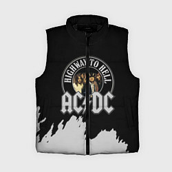 Женский жилет ACDC, цвет: 3D-черный