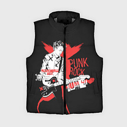 Женский жилет Punk-rock, цвет: 3D-светло-серый
