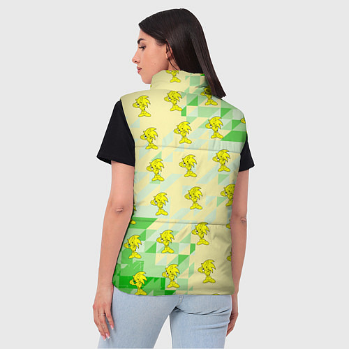 Женский жилет Sonik / 3D-Черный – фото 4