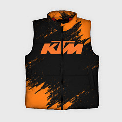 Женский жилет KTM, цвет: 3D-красный