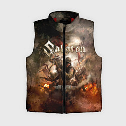 Женский жилет Sabaton, цвет: 3D-красный