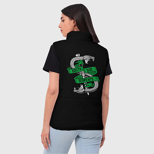 Женский жилет SERPENTS / 3D-Черный – фото 4