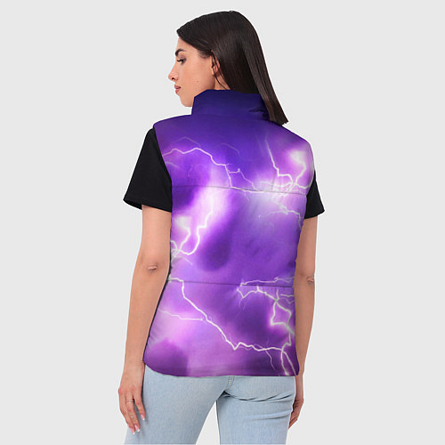 Женский жилет Повелитель Молний Котэ / 3D-Красный – фото 4