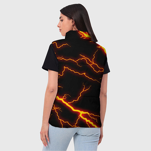 Женский жилет DOOM ETERNAL / 3D-Черный – фото 4