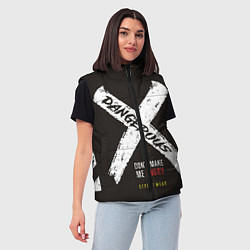 Женский жилет Off-White: Dangerous, цвет: 3D-красный — фото 2