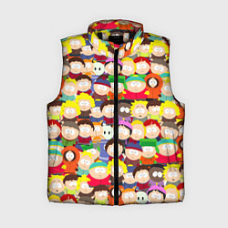 Женский жилет ЮЖНЫЙ ПАРК, цвет: 3D-черный