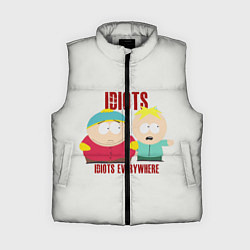 Женский жилет South Park, цвет: 3D-светло-серый