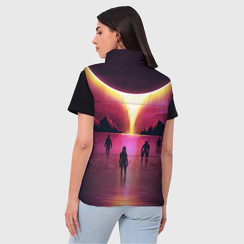 Женский жилет BERSERK / 3D-Светло-серый – фото 4