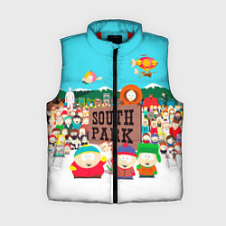 Женский жилет South Park, цвет: 3D-красный