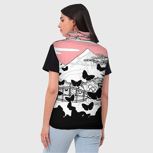 Женский жилет BTS / 3D-Черный – фото 4