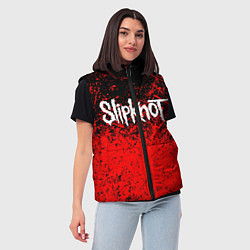 Женский жилет SLIPKNOT, цвет: 3D-красный — фото 2
