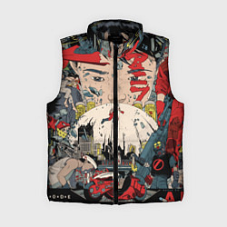 Женский жилет AKIRA, цвет: 3D-черный
