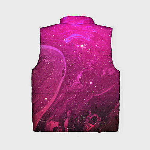 Женский жилет РОЗОВЫЙ КОСМОС / 3D-Светло-серый – фото 2