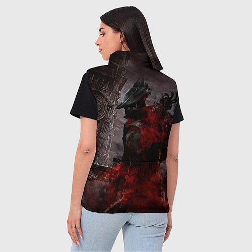 Женский жилет Bloodborne / 3D-Черный – фото 4