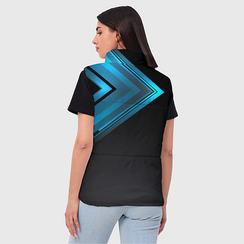 Женский жилет Volkswagen / 3D-Черный – фото 4