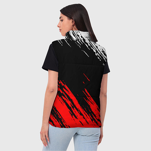 Женский жилет MASS EFFECT N7 / 3D-Черный – фото 4