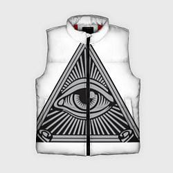 Женский жилет Масон, цвет: 3D-красный