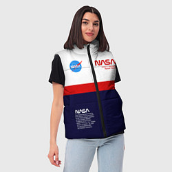 Женский жилет NASA, цвет: 3D-красный — фото 2