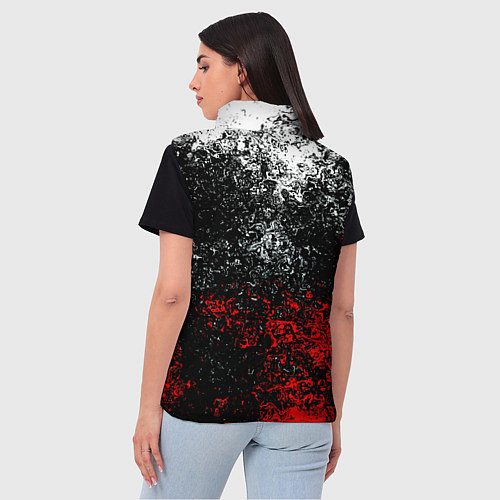 Женский жилет The Witcher 3 / 3D-Красный – фото 4