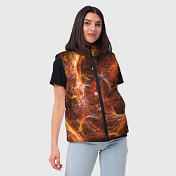 Женский жилет КОСМОС, цвет: 3D-красный — фото 2