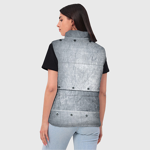 Женский жилет SUBARU / 3D-Светло-серый – фото 4