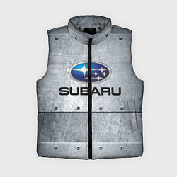 Женский жилет SUBARU, цвет: 3D-светло-серый