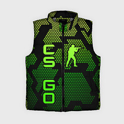 Женский жилет CS GO Oko, цвет: 3D-светло-серый