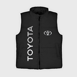 Женский жилет Toyota CARBON, цвет: 3D-черный