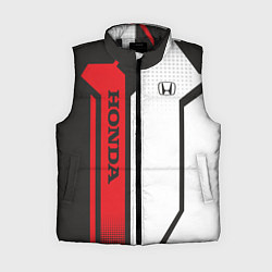 Женский жилет Honda Driver team, цвет: 3D-черный